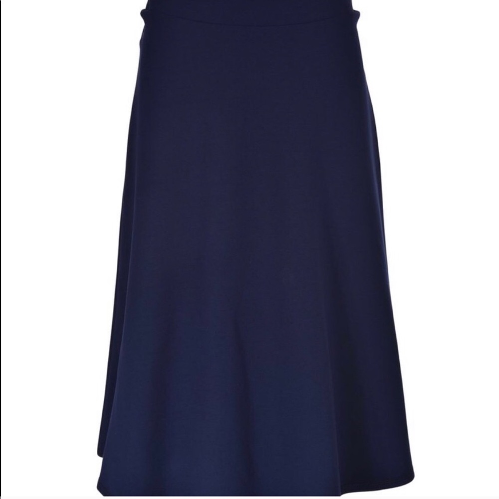 Junee ponte navy skirt NWT uniform medium